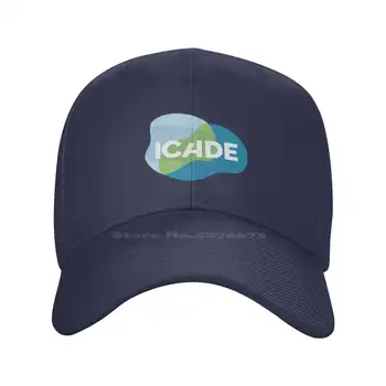 Icade logo Print Graphic Vabaaja Denim ühise põllumajanduspoliitika Kootud müts Baseball cap