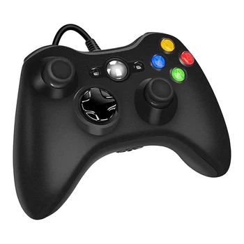 Juhtmega Game Controller For Xbox 360 Gamepad Joypad koos kahe Vibratsiooni Windows 10 8.1 8 7 PC Mängude Tarvikuid Juhtnuppu