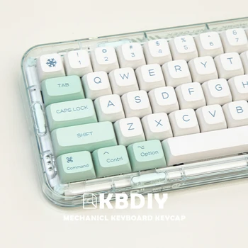 KBDiy 134 Võtmed Snow Mountain MAC Apple PBT Keycap XDA Profiili Keycaps Mehaanilise Klaviatuuri Klahv Caps Kohandatud DIY Set MK870 gk61