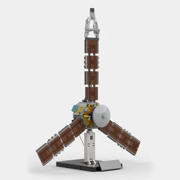 KES Kosmose Sond American Building Block Set Ruumi Juno Jupiter Polar Orbiter Satelliit Avastamise Mudeli Tellis Kids Sünnipäeva Kingitused
