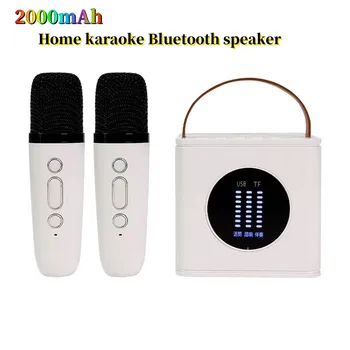 Kaasaskantav Väljas Karaoke Bluetooth-Kõlariga HIFI Kodus Traadita Mikrofon Stereo Surround, Bass Music Center Heli Süsteem 2500mAh