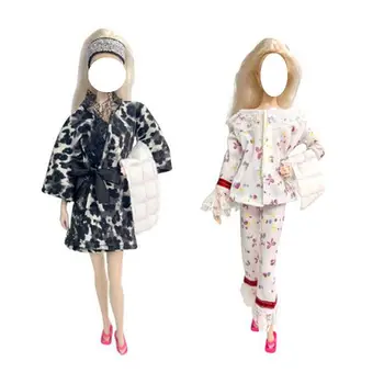 Kawaii Esemed Fashion Doll Riided Lastele, Mänguasjad, Laste Mäng Mini Hommikumantel Tasuta Kohaletoimetamine Asju Barbie DIY Tüdruk Sünnipäev Kingitused