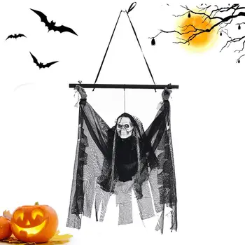 Kerge Kuni Vaim Decor Kohutav Halloween Sõidavad Skelett Ornament Halloween Pool Soosib Jant Rekvisiidid Jaoks Surnuaed Karneval
