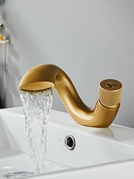 Kraanikauss sooja ja külma wc loominguline vannitoa kapp valamu kraan lühike mudel