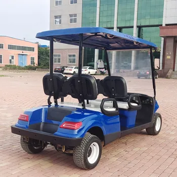 Kõrge Kvaliteediga 4-Kohalised Electric Golf Cart Roller 48/60/72V Golf Cart koos Koti Omanik
