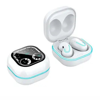 Kõrvaklapid Reisimine, Matkamine Kaasaskantav Bluetooth-ühilduva 5 1 Peakomplektiga Juhtmeta Handsfree Kõne Mikrofoni Earbuds Sinine