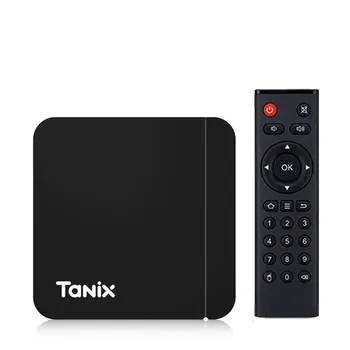LEMFO Tanix W2 Smart TV Box Hdmi-Liides 4K Highdefinition Wireless Media Player, TV Settop Box