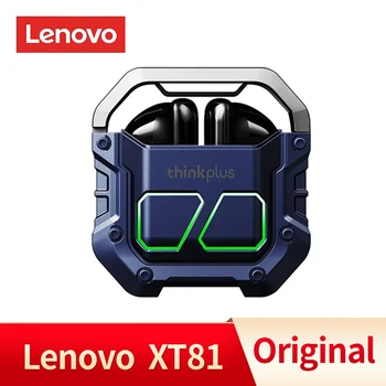 Lenovo UUS XT81 Juhtmeta Bluetooth-Kõrvaklapp TWS Gamer Headset Veekindel Müra Tühistamises Sport Earbuds Mikrofoniga