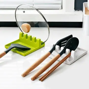 Lusikas Ülejäänud Kaanega Omanik Unikaalne Disain Plastikust Lusikas Ülejäänud Köök Korraldaja Kahvel Kuumakindel Lusikas Köök Tööriistad