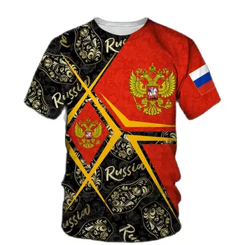 Meeste T-särk vene Lipu 3D-Printimine Lühikeste varrukatega O-Kaeluse Meeste Särk Sport Lahe Ülepaisutatud Riietus Mood Väljas Pullover