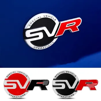 Metall-Auto, Logo, Tagumine Pagasiruumi Küljel Kleepsud Range Rover Evoque Discovery Defender, Freelander L322 L319 SVR Velaarne Sport Overfinch