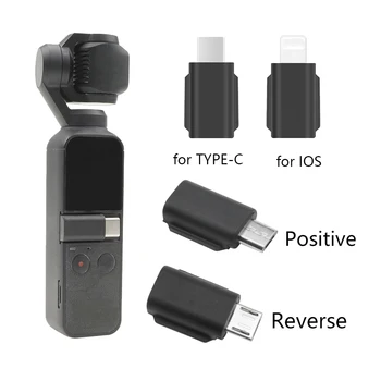 Micro-USB jaoks DJI Osmo TÜÜP Pocket 2-C IOS Nutitelefoni Adapter Telefoni Andmeid Liides Liides Pihuarvutite Gimbal Kaamera Tarvikud