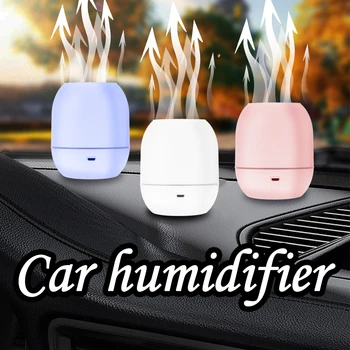 Mini Ultraheli Õhu Niisutaja LED Lamp USB eeterliku Õli Hajuti Auto Puhastaja Lõhn Anioon Udu Tegija Romantiline Ligh
