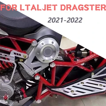 Mootorratta jaoks Italjet Tõmbab 20PCS Hõbedane Punane CNC Raami Augu Kate Mütsid Plug Decor Mootorratta jaoks Italjet Dragster 200 2021 2022