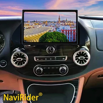 Mõeldud Mercedes Benz Vito 116 W447 2016 13.3 Tolline Android 13 2Din autoraadio Stereo Vastuvõtja GPS Navigation DSP Video Carplay Player