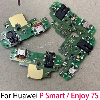 Näiteks Huawei P Smart / Nautida 7S Power Laadija Pordi Pesa Dock Connector Pistik Juhatuse Laadimine Flex Kaabel Parandus Osad