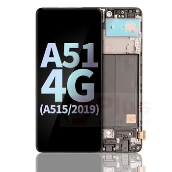 OLED-Ekraanil paigaldus Raam Asendus Samsung Galaxy A51 4G (A515/2019) (Service Pack) (Must)