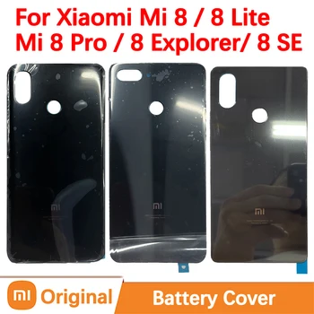 Originaal Tagumine Aku Kaas Xiaomi 8 Lite tagaukse Eluaseme Telefon Osad Mi 8 SE Pro Explorer, Asendades Shell Asendamine