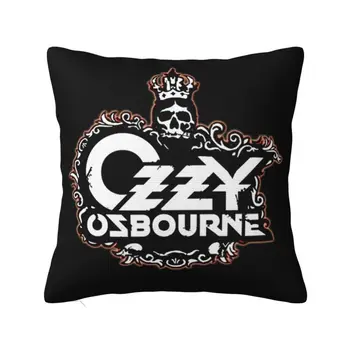 Ozzy Osbourne Glam Metal Hard Rock Padi Diivan Home Decor Square Padja Kate 40x40cm