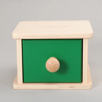 Puidust Montessori Objekti Püsivus Box Imiku Väikelastel Koolieelne Õpe