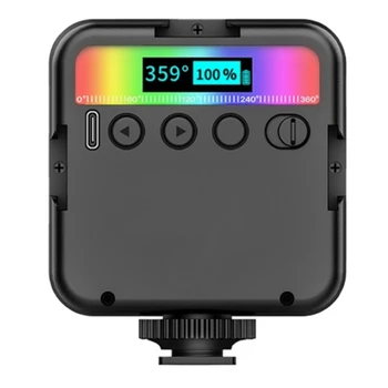 RGB LED taustavalgust videokonverentsi Täida Valguses Tasku Kerge SLR Fotograafia Täida Valguses Selfie Ilu Fill Light