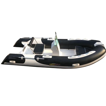 RIB390B Goethe Goboat PVC või HYPALON CE-5 Inimest Luksus Jäik Klaaskiud Täispuhutav Paat