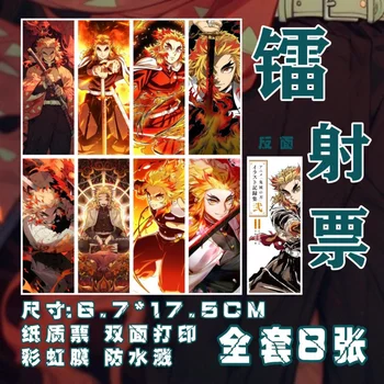Rengoku Kyoujurou Järjehoidja Demon Slayer Armas Raamat Clip Lehekülgede Nummerdust Mark Anime Kaupade Pilet Kogumise Koolitarbed Kirjatarvete