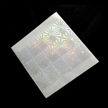 Rulli hologramm kleebis läbipaistev hologramm lamineerimine hologramm overlay printer laser kaart