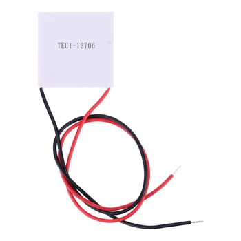TEC1-12706 Pooljuht Jahutus Tabletid 65W 12V 5.8 Heatsink Termoelektriliste Külmik 40x40MM elektrienergia tootmiseks,