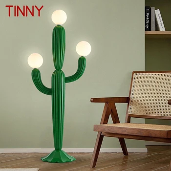 TINNY Põhjamaade Cactus Põranda Lamp Kreem Stiilis elutuba, Magamistuba LED Loovust Dekoratiivsed Atmosfääri
