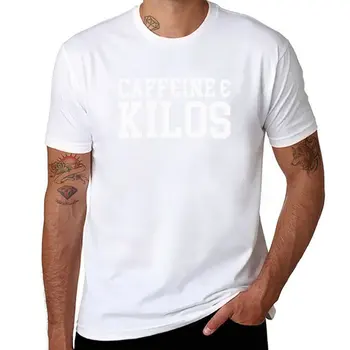 Uus Kofeiin & Kilo T-Särk graafiline t-särk tühjaks t-särgid Lühike t-särk, t-särgid meestele
