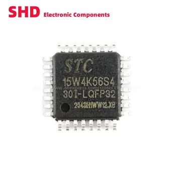 Uus Originaal STC STC15W4K56S4 STC15W4K56S4-30I-LQFP32 8051 Ühe Chip IC Mikrokontrolleri Micro Töötleja MCU
