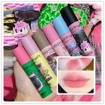 Uus Velvet Huule Glasuur Kass Cream-Kreem Huule Muda Huulepulk Veekindel Töökindel Huuleläige Korea Meik Tüdruk Huulepulk