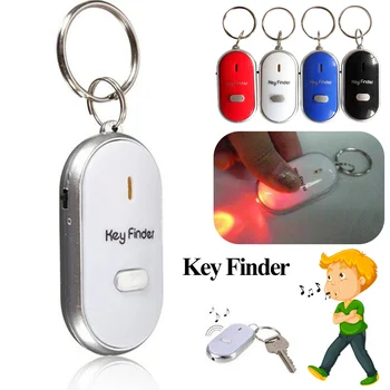 Uus Vile Key Finder Vilkuv piiksumist Kontrolli Häire Anti-Kadunud Keyfinder Lokaator Tracker Võtmerõngast 4 Värvi Valik
