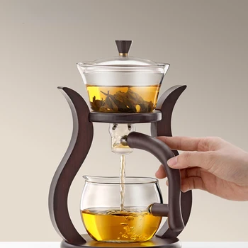 Uus kodu klaasi tee äravoolu tee filtri ühe õiglane cup laisk tea maker väike roheline oranž eriline tee teekann, tee eraldaja