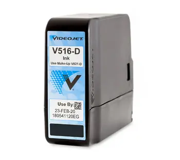 Videojet V516-D Must Tint 1000 Seeria Pideva Tindiprinteri