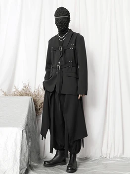 XS-6XL Uus 2023 Meeste ja Naiste Riided Originaal Fashion Jalgsi Näita Sidemega Silhouet Ülikonna Pintsak Ametlik Mantel Pluss Suurusele Kostüümid