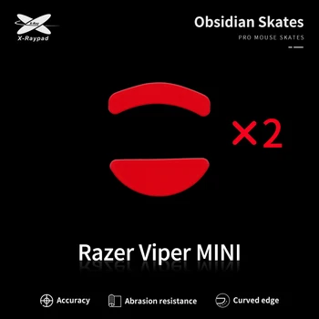 Xraypad Obsidian Kontrolli Hiir uisud jaoks Razer Viper mini – 2 komplekti
