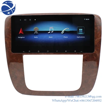 yyhcNavihua Auto Car Audio Jaoks GMC sierra 10.25 TOLLINE GPS Navigation Puutetundlik Ekraan Raadio Stereo Android Auto DVD Mängija