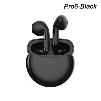 Õhu Pro6 TWS Juhtmeta Kõrvaklapid koos Mikrofoniga Fone Bluetooth Kõrvaklapid Sport Earbuds Pro6 J6 Peakomplekt Apple iPhone Xiaomi Huawei